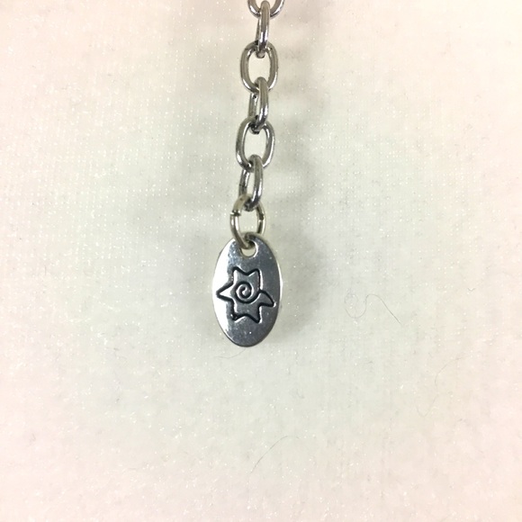 Necklace, Color: silver with grey stones/accents - Picture 4 of 7